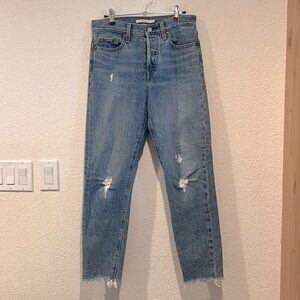 Levi's wedgie jeans